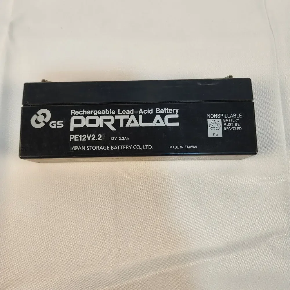 GS Portalac Rechargable Lead-Acid Battery PE12V2.2 12V 2.2Ah